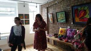 Flet, silk and embroidery creations in Fringe