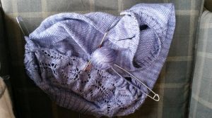 Lush cardigan - WIP